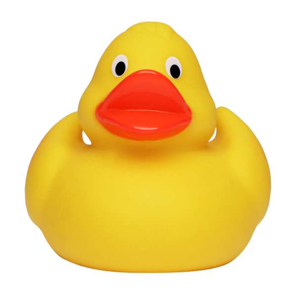 Renn-Ente, mit Metallplatte