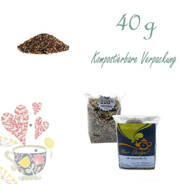 YuboFiT® Schwarzer Tee JAM SESSION