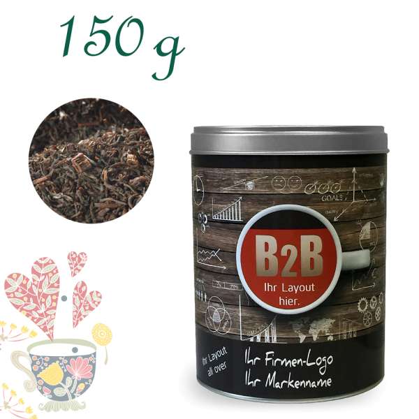YuboFiT® Schwarzer Tee VANILLA UPROAR