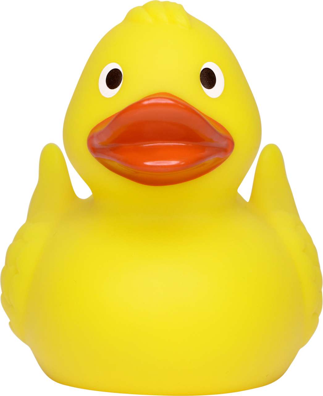 Renn-Ente, mit Metallplatte