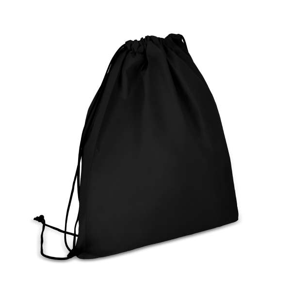 R-PET Kordelzugbeutel aus Non Woven 38 x 42cm 75g / m²