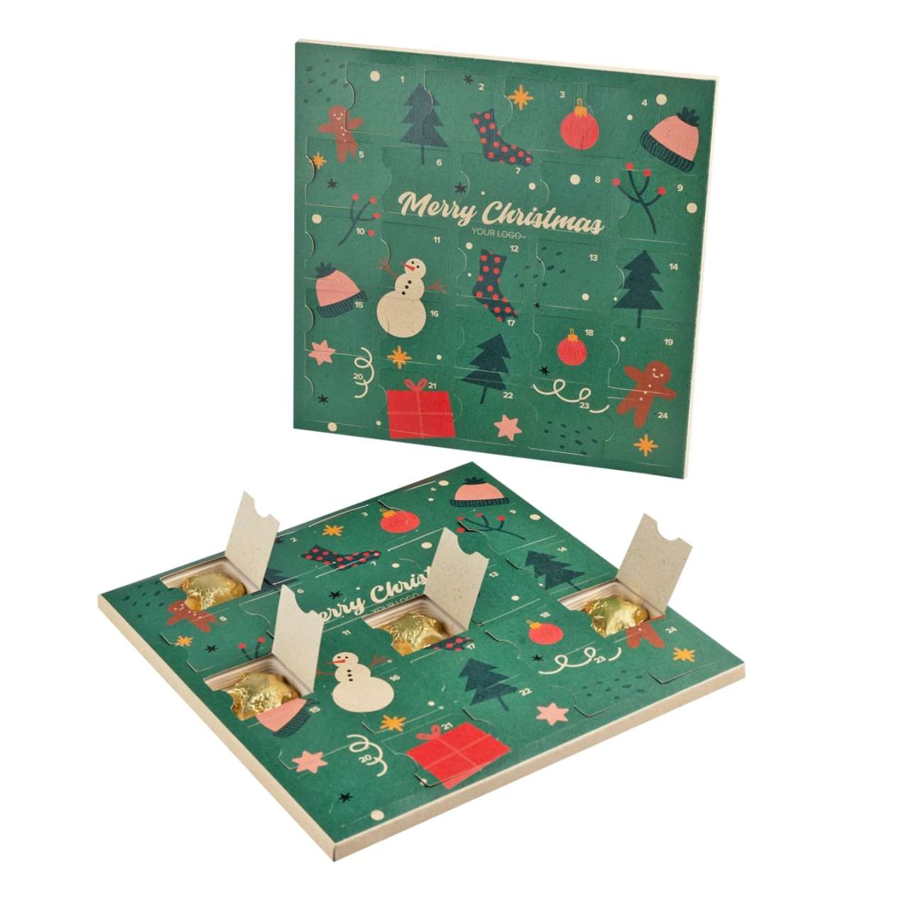 ECO QUADRATISCHER ADVENTSKALENDER