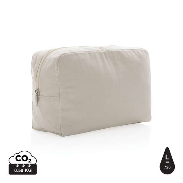 Impact Aware™ 285g / m² Kosmetiktasche aus ungefärbtem Canvas