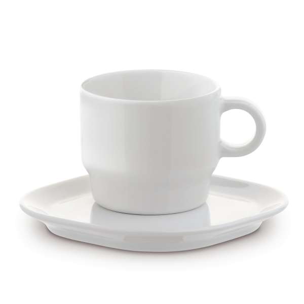 Tasse Viereck Teller Satellite 180ml