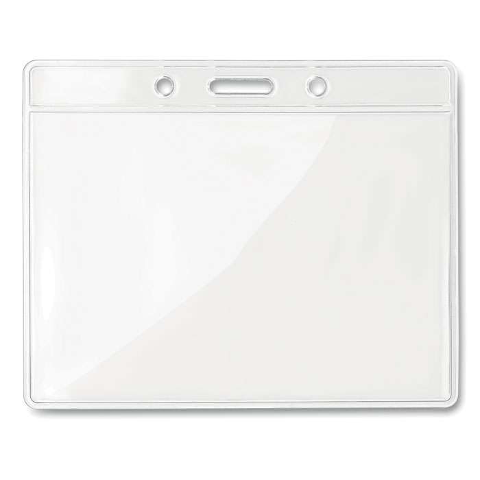 Transparente Kartenhülle BADGY