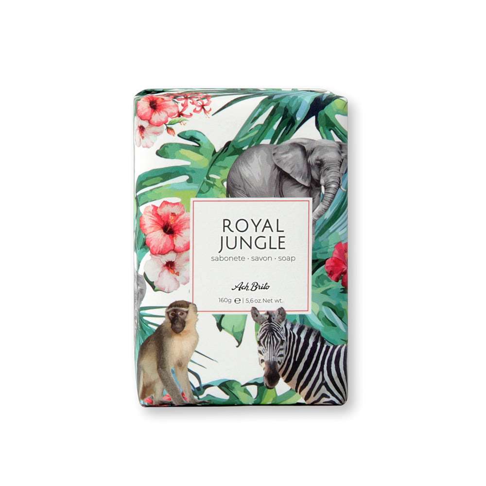 ROYAL JUNGLE Mit grüner Tonerde angereicherte Seifen (160g)