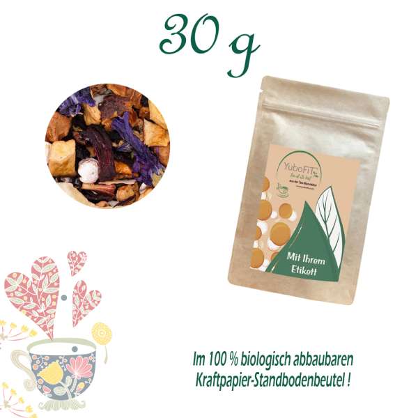 YuboFiT® Bio Erdbeere-Ananas-Duett Tee