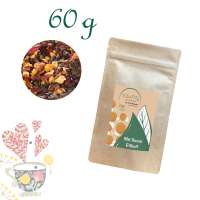 Standbodenbeutel Medium, Kraftpapier, aluminium, Inhalt 60 g