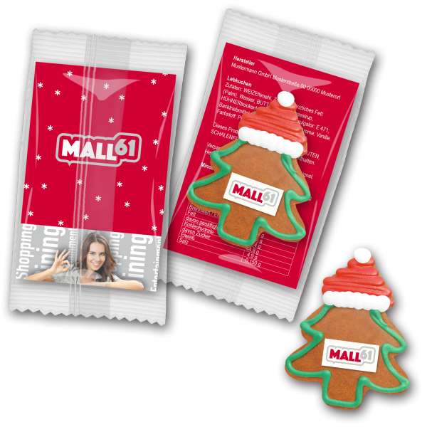 Lebkuchenbaum mit Logo