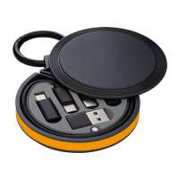 Korpus schwarz, Ring orange