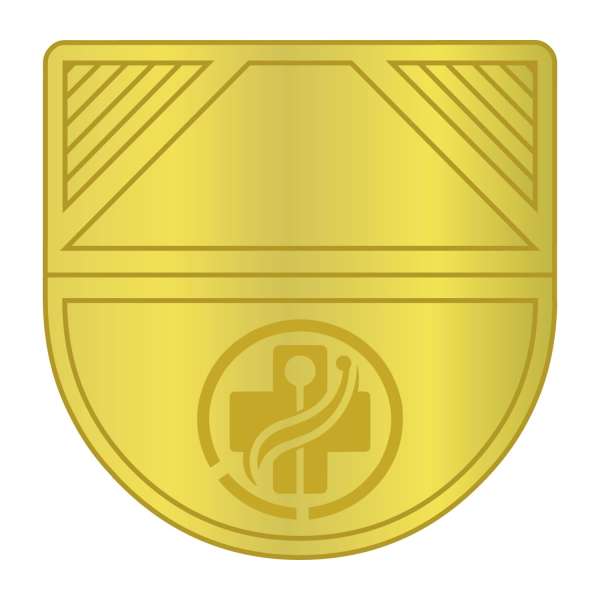 ROMINOX® Eckenklammer Corner Snap in Gold, idealer Mailingartikel für Dokumente, Büroklammer mit bis