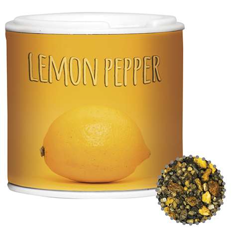 Gewürzmischung Zitronen-Pfeffer, ca. 25g, Gewürzpappstreuer