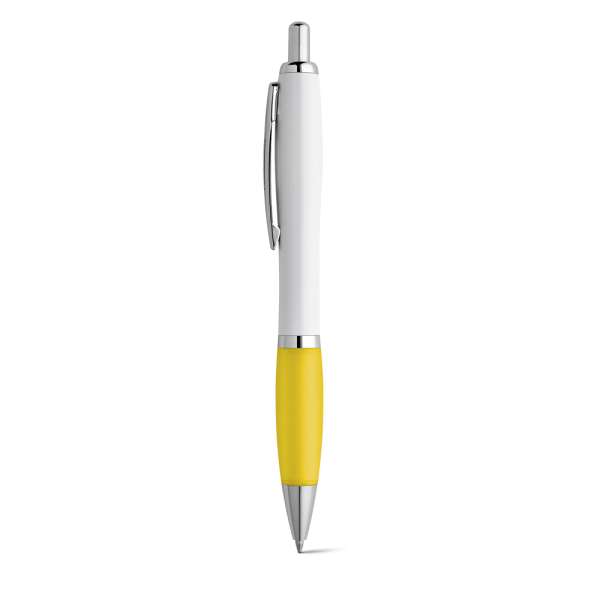 MOVE BK Kugelschreiber mit Clip und Metall Applikationen