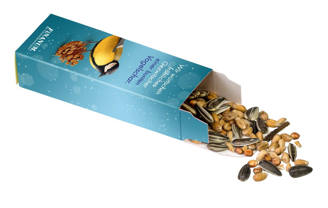 Vogelfutter-Box - Weihnachten