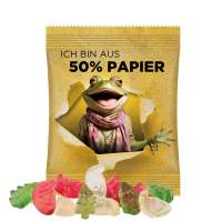 Folie mit ca. 50 % Papieranteil