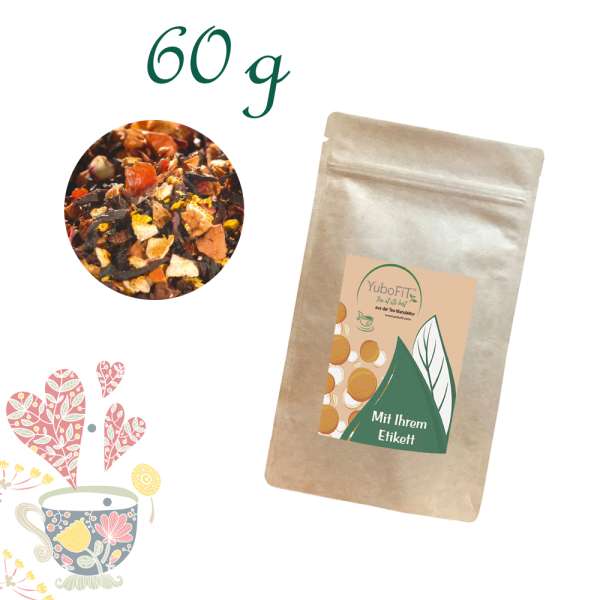 YuboFiT® Früchtetee HOW-WE-DO-IT Sanddorn-Premium