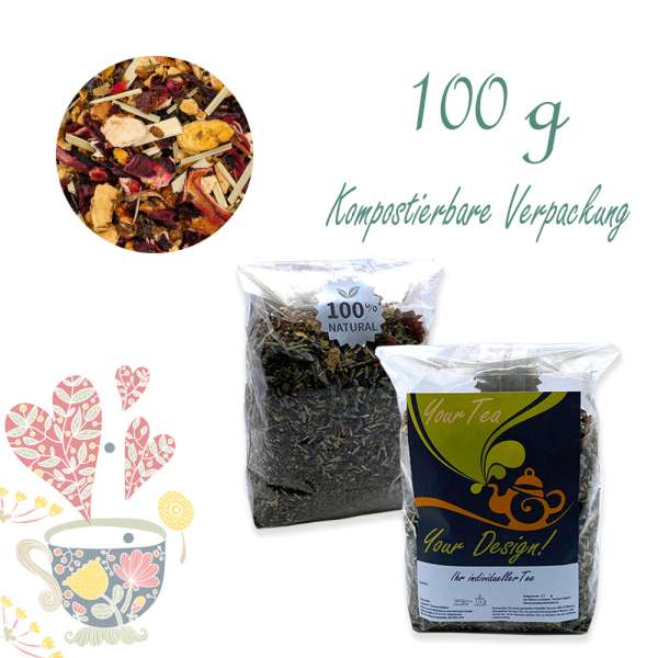 YuboFiT® Bio Erdbeertarte Tee