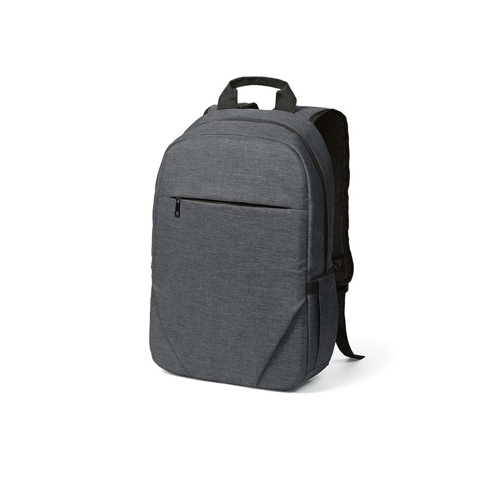 Vilnius 18L Rucksack aus rPET. Fronttasche. Laptops bis 17