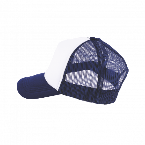 Trucker Cap 5 Panel Cap mit Kunststoffverschluss