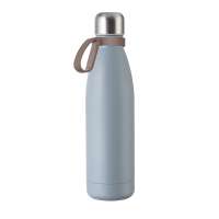 Flasche grau, Ring braun