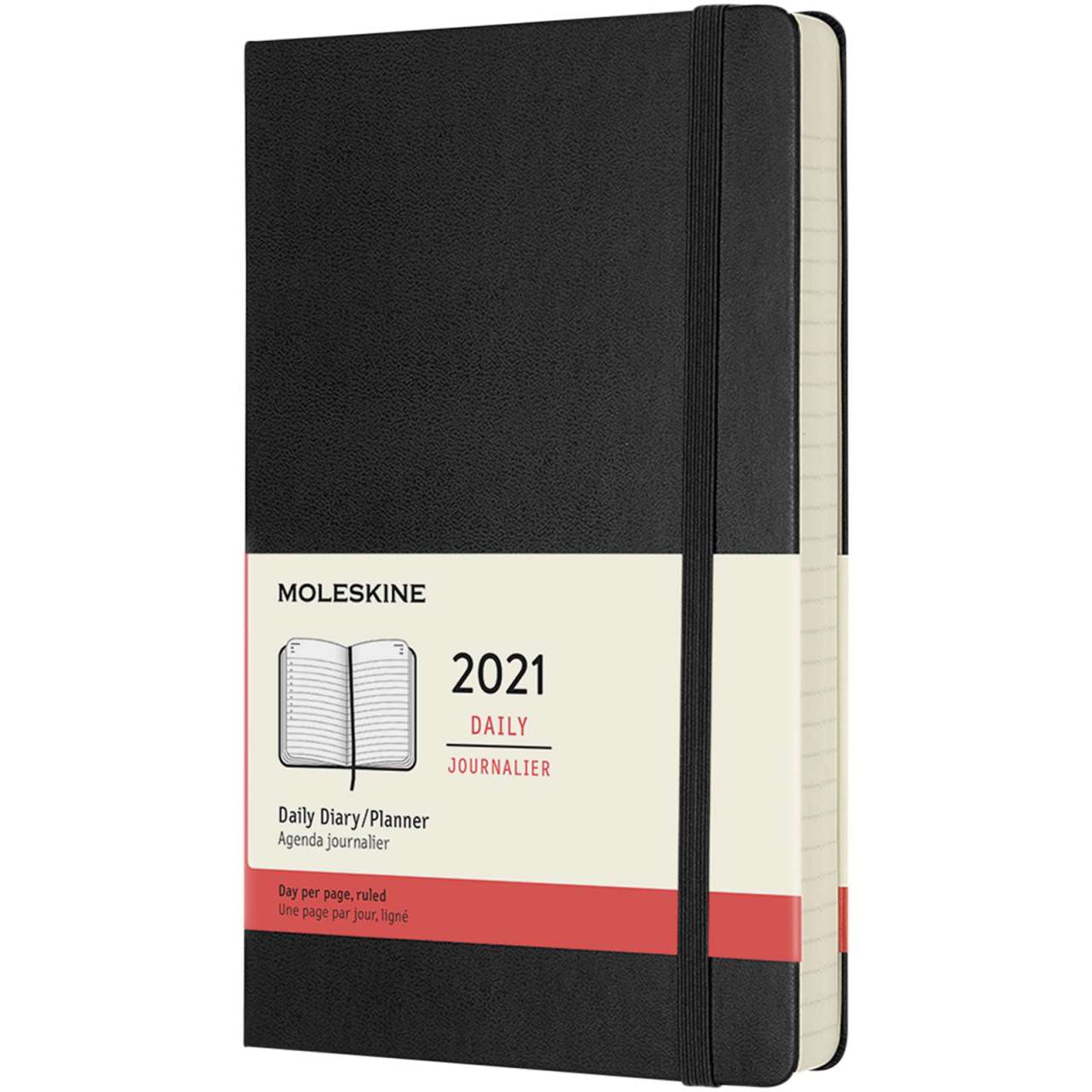 Moleskine 12M Hardcover Tageskalender L