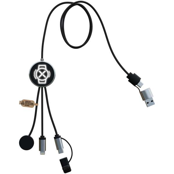 SCX. design C34 7 in 1 Ladekabel für Smartwatches