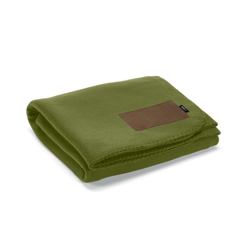 Pollock Decke aus rPET (180 g / m²). Mit personalisierbarem Aufnäher