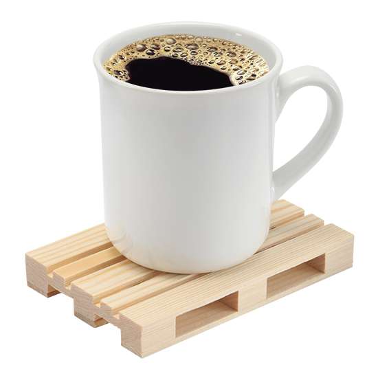 Untersetzer Holz "Palette"