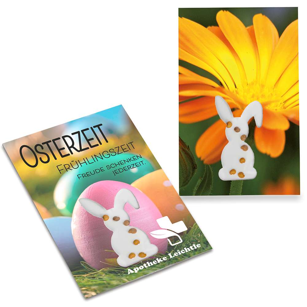 Samen-Karte-Mini Ostern