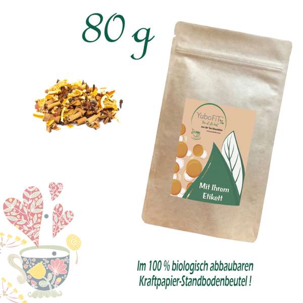YuboFiT® Glühweingewürz PREMIUM Tee