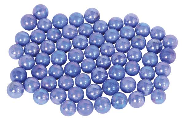 Glasmurmeln Eis blau 17mm (ca. 200St.)