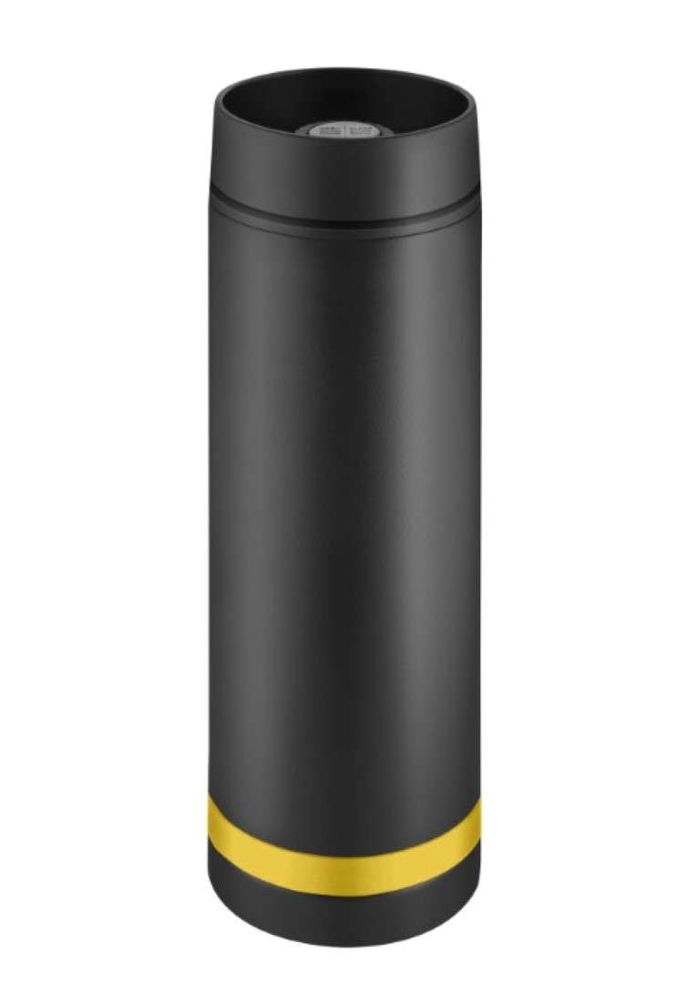 Metmaxx® Thermobecher schwarz / Ring schwarz