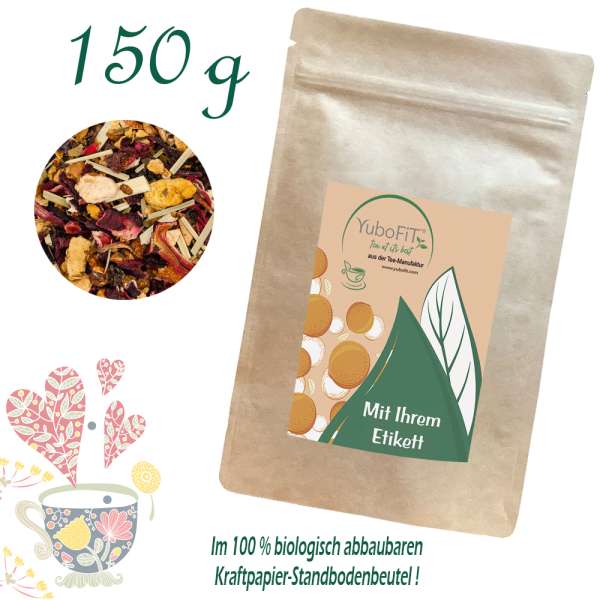 YuboFiT® Bio Erdbeertarte Tee