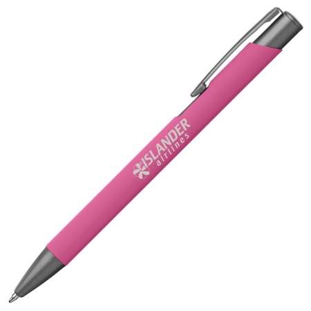 MAIO GUNmetal Soft Touch Kugelschreiber mit Laser Gravur