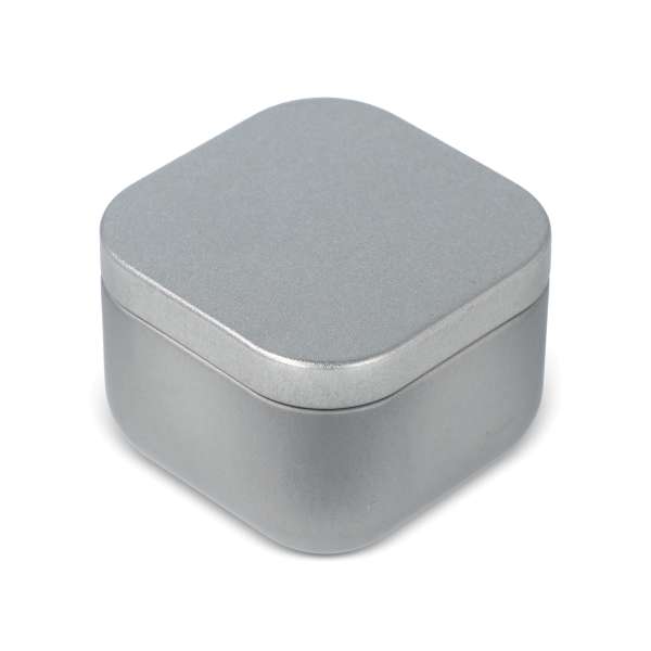 Square Scented Candle recycled tin