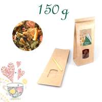 Blockbodenbeutel Medium, Kraftpapier, Inhalt 150 g