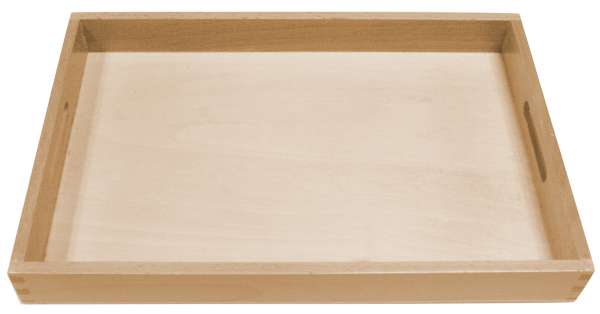 Tablett aus Holz 37,5 x 24,5 cm