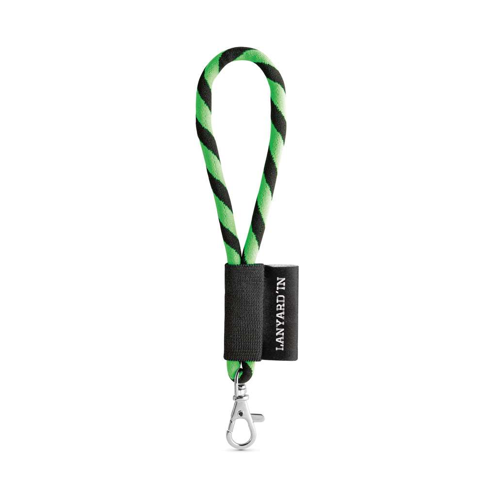 SET Lanyard TUBE Short (Ø 7 mm) mit 9 mm Schnapperkarabiner
