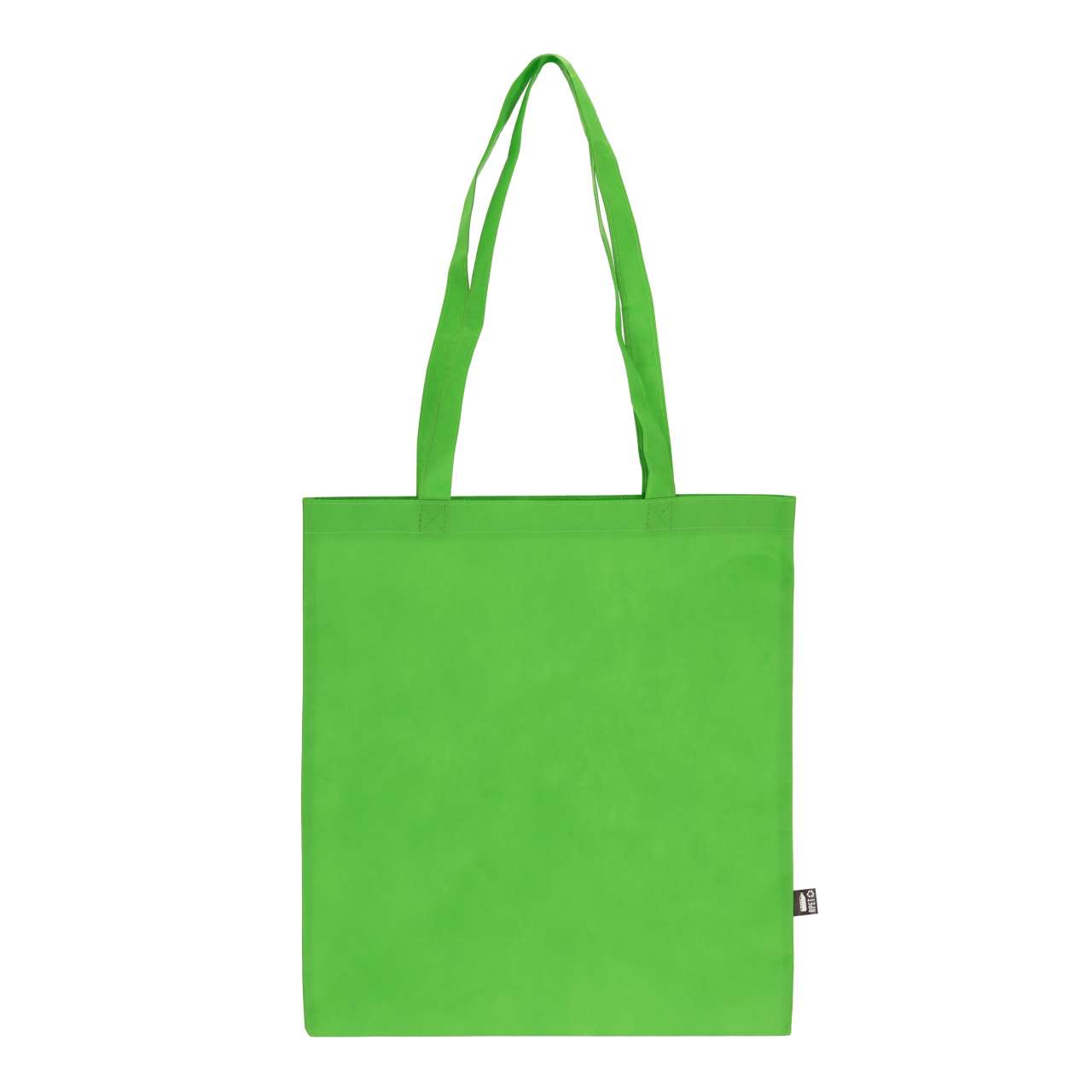 R-PET Tragetasche aus Non Woven mit langen Griffen 38 x 42cm 75g / m²