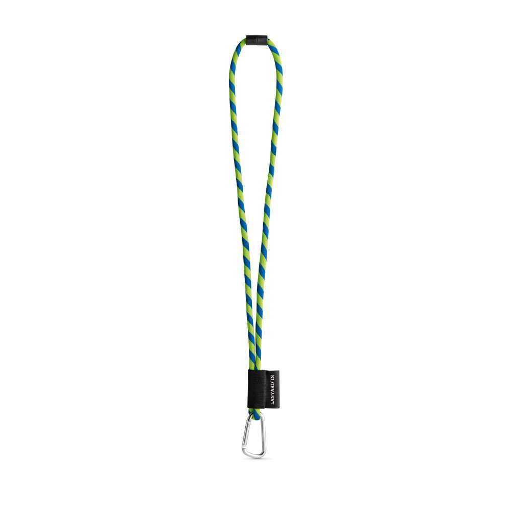 SET Lanyard Tube Long (Ø 7 mm) mit 55 mm D-förmigem Karabiner und Ø 7 mm Sicherheitsverschluss