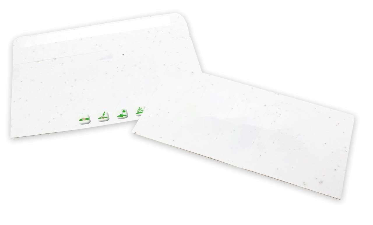 Samenpapier DIN lang-Umschlag – ohne Druck