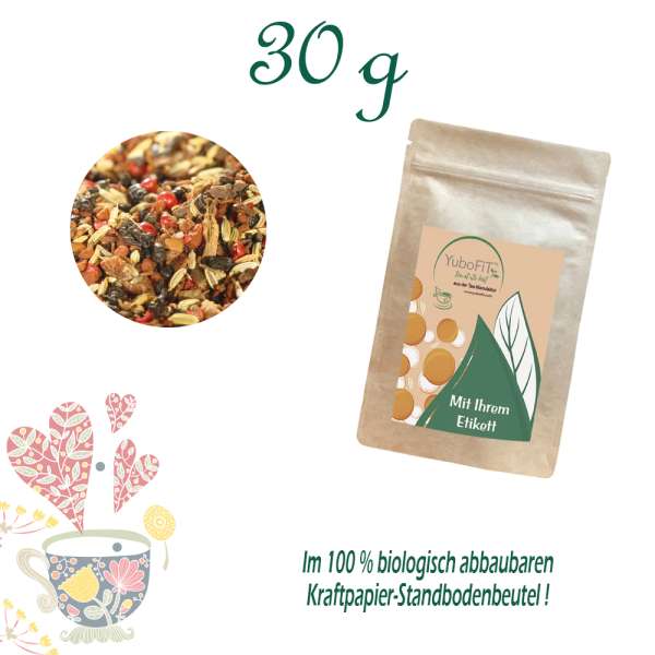 YuboFiT® Grüner Chai-Tee HOUSE OF MEMORIES