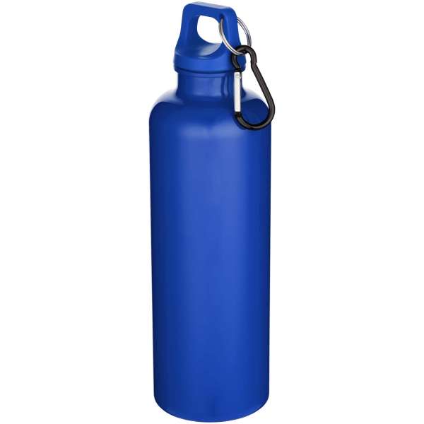 Oregon 750 ml einfarbige RS-zertifizierte Wasserflasche aus recyceltem Kunststoff mit Karabinerhaken