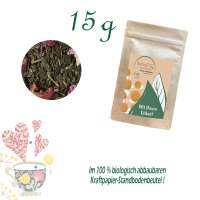 Standbodenbeutel Extra Small, Kraftpapier, Inhalt 15 g