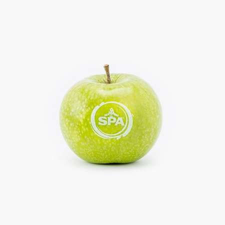 Äpfel mit essbarer Bedruckung