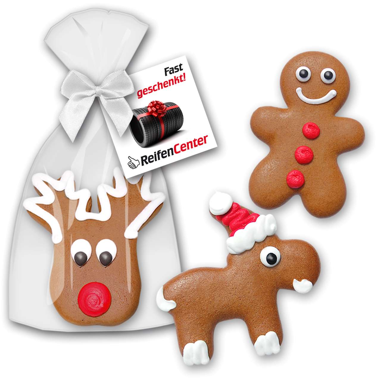 Lebkuchenfiguren im Beutel