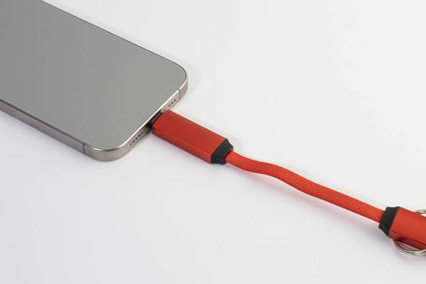 Schlüsselanhänger mit 60W USB-C-Kabel Keycab