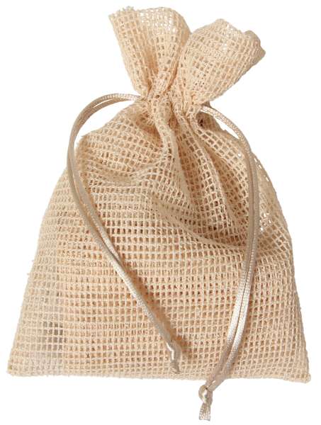 Netz-Säckchen 13 x 18cm natur