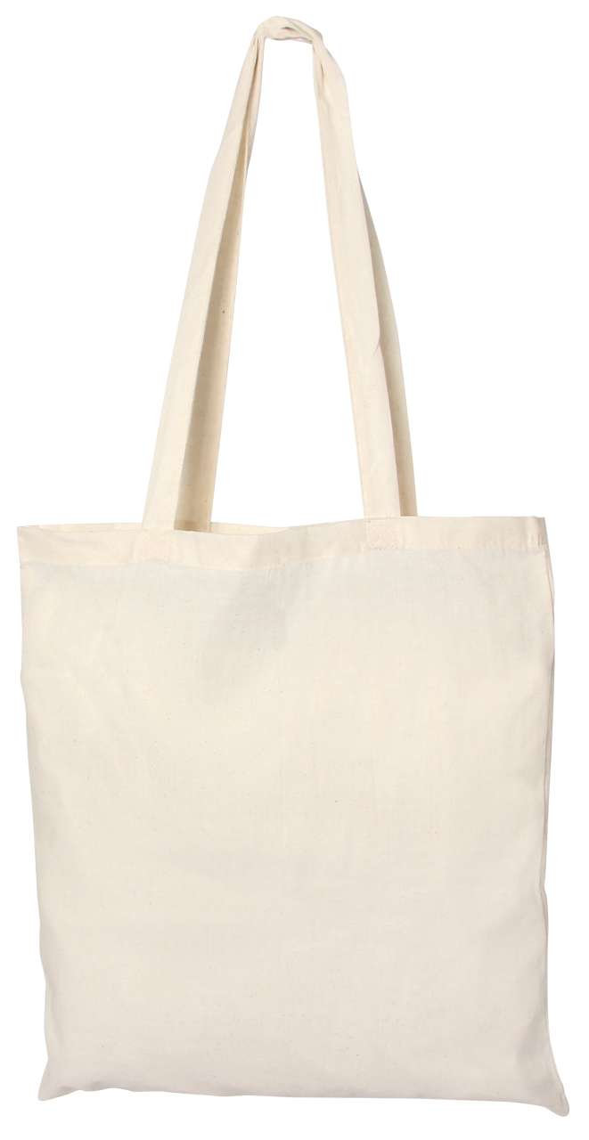 Baumwolltasche mit langen Griffen