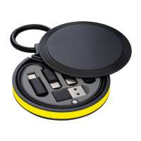 Korpus schwarz, Ring gelb